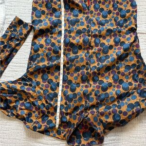 Men's Polka Dot Casual Button Down Shirt - Multicolor